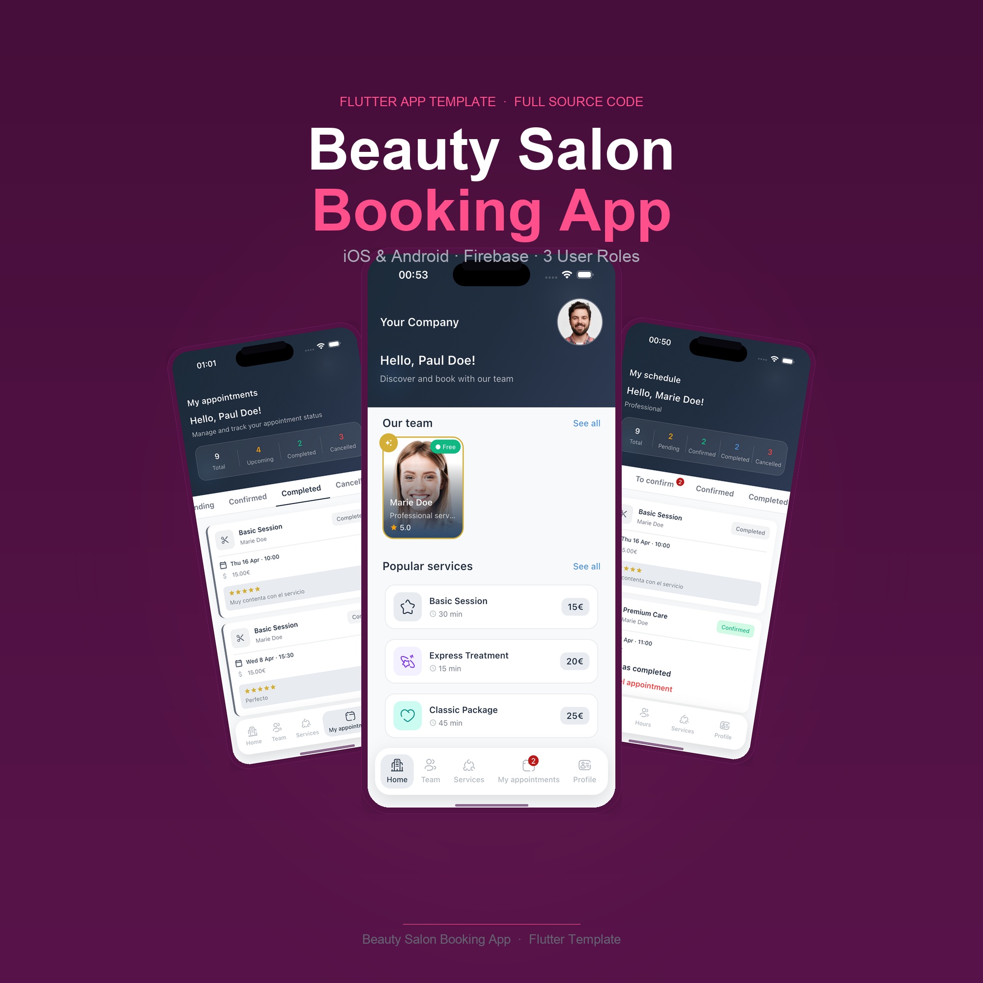 Beauty Salon App