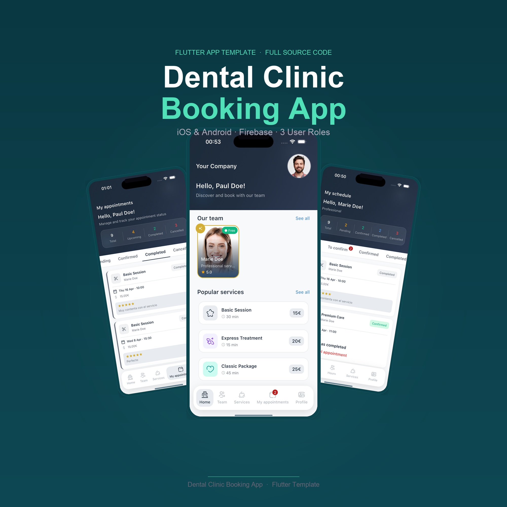 Dental Clinic Booking App